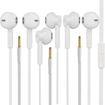 Fones de Ouvido Earbud Boost+ com Controle Remoto e Microfone - Pacote com 3 Fones de Ouvido Earbud Boost+ com Controle Remoto e Microfone - Pacote com 3