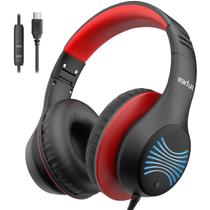 Fones de ouvido EarFun K3 Kids Over Ear com microfone preto