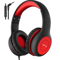 Fones de ouvido EarFun Kids com fio com microfone, limite de volume de 85/94dB