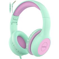 Fones de ouvido EarFun Kids com fio com microfone, limite de volume de 85/94dB Fones de ouvido EarFun Kids com fio com microfone, limite de volume de 85/94dB