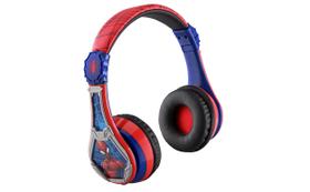 Fones de ouvido eKids Spiderman sem fio Bluetooth com microfone para crianças Fones de ouvido eKids Spiderman sem fio Bluetooth com microfone para crianças