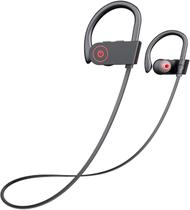 Fones de ouvido esportivos sem fio IPX7, à prova de suor, com microfone e cancelamento de ruído