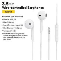 Fones de ouvido Essager intra-auricular com microfone, estéreo, 3,5mm, P2 Fones de ouvido Essager intra-auricular com microfone, estéreo, 3,5mm, P2