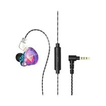 Fones De Ouvido Estéreo HIFI De Cobre Com Driver Duplo QKZ AK6 EDX pro 1DD Para Esportes E Jogos Com