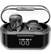 Fones de ouvido estéreo sem fio True TOZO Crystal Buds Bluetooth 5.3