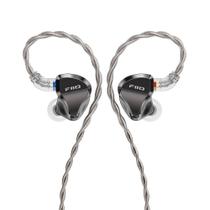 Fones de ouvido FiiO JH5 Híbridos 1DD+4BA com cabo destacável