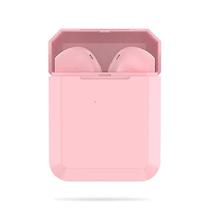 Fones de ouvido fones de ouvido rosa inpods 2 tws fones de ouvido bluetooth sem fio emparelhamento automático controle de toque