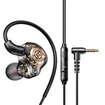 Fones de ouvido gamer com fio Bodykoo, driver de 10 mm, microfone, conector duplo Fones de ouvido gamer com fio Bodykoo, driver de 10 mm, microfone, conector duplo