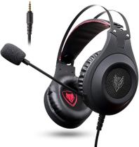 Fones de Ouvido Gamer Headband com Microfone Estéreo HD