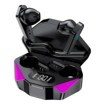 Fones De Ouvido Gamer Sem Fio Bluetooth Gaming Fone Som Estéreo Alta Fidelidade Display LED HD Com Microfone