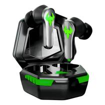 Fones De Ouvido Gamer Sem Fio Bluetooth Gaming Fone Som Estéreo Alta Fidelidade Display LED HD Com Microfone