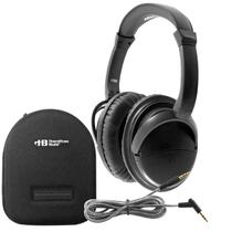 Fones de ouvido Hamilton Buhl Deluxe Active com cancelamento de ruído preto