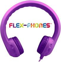 Fones de ouvido HamiltonBuhl Kid's Durable Flex-Phones Foam Purple