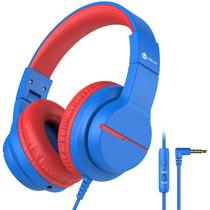 Fones de ouvido iClever FunShare dobráveis de 3,5 mm com fio para crianças 85/94 dB Fones de ouvido iClever FunShare dobráveis de 3,5 mm com fio para crianças 85/94 dB