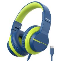 Fones de ouvido iClever HS19S USB C Over-Ear para crianças com volume de 85 dBA