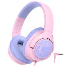 Fones de ouvido iClever HS26 Kids Wired 85dBA Safe Volume Rosa Fones de ouvido iClever HS26 Kids Wired 85dBA Safe Volume Rosa