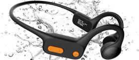 Fones de ouvido impermeáveis Tayogo W22 Bone Conduction IPX8 com microfone