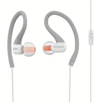Fones de ouvido In-Ear Sport Clip Koss KSC32iGry com microfone cinza