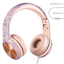 Fones de ouvido infantis com fio LilGadgets Connect+ Pro com microfone e cancelamento de ruído