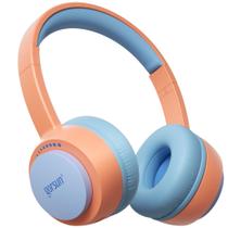 Fones de ouvido infantis Gorsun Bluetooth 5.3 85dB Volume Limited Laranja Fones de ouvido infantis Gorsun Bluetooth 5.3 85dB Volume Limited Laranja