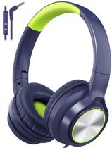 Fones de ouvido infantis Voopwink com microfone sobre o ouvido 85dB/94dB Fones de ouvido infantis Voopwink com microfone sobre o ouvido 85dB/94dB