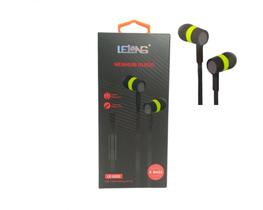 Fones de ouvido Intra Auricular Lelong Le 0201 com Microfone X Bass Fones de ouvido Intra Auricular Lelong Le 0201 com Microfone X Bass
