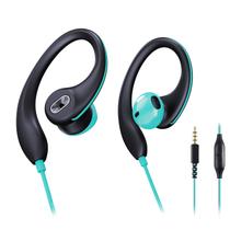 Fones de Ouvido Intra-auriculares com Fio MUCRO - Design Esportivo com Gancho
