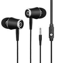 Fones de Ouvido Intra-auriculares com Microfone - Compatíveis com Kindle Fire, Galaxy S8+, Note 8, Fire HD 8/10, Voyage, Oasis e Outros