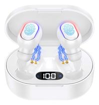 Fones De Ouvido Intra-auriculares Sem Fio Brancos 1hora A8s Tws Branco