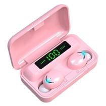Fones de ouvido intra-auriculares sem fio F9-5 Pink True Wireless Stereo Fones de ouvido intra-auriculares sem fio F9-5 Pink True Wireless Stereo
