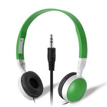 Fones de ouvido Keewonda KW-N10G para sala de aula, pacote com 10 crianças, com fio