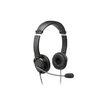 Fones de ouvido Kensington Hi-Fi com microfone K97603WW pretos Fones de ouvido Kensington Hi-Fi com microfone K97603WW pretos