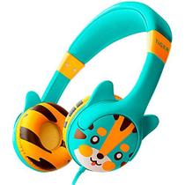 Fones de ouvido Kidrox com fio para bebês - volume limitado de 85 dB