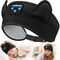 Fones de ouvido KIDSBAND para crianças com faixa de cabeça ajustável e conector de 3,5 mm