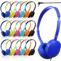 Fones de ouvido Konohan Kids Classroom School Set 18 multicoloridos Fones de ouvido Konohan Kids Classroom School Set 18 multicoloridos