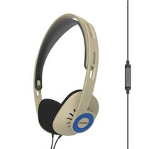 Fones de Ouvido Koss KPH30iRB On-Ear com Controle de Toque e Microfone - Bege