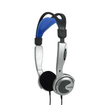 Fones de Ouvido Koss KTXpro1 Titanium On-Ear - Portáteis (Preto e Prata)