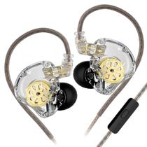 Fones de ouvido KZ EDX HIFI Bass Intra-Auriculares Transparente Fones de ouvido KZ EDX HIFI Bass Intra-Auriculares Transparente