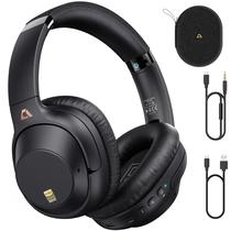 Fones de ouvido Lavales Active Noise Cancelling Bluetooth 5.0 pretos