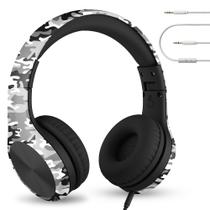 Fones de ouvido LilGadgets Connect+ Pro com fio para crianças com microfone