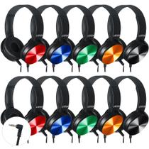 Fones de ouvido LYDTICK Kids Over-Ear Wired School, pacote com 10 Fones de ouvido LYDTICK Kids Over-Ear Wired School, pacote com 10