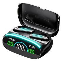 Fones de ouvido M39 Fones de ouvido Bluetooth 5.1 40mAh bateria preta Fones de ouvido M39 Fones de ouvido Bluetooth 5.1 40mAh bateria preta