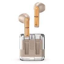 Fones de ouvido Marley Zion True Wireless 16h de reprodução - Creme