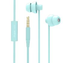 Fones de ouvido MAXROCK Total Soft Silicon com microfone e conector de 3,5 mm Fones de ouvido MAXROCK Total Soft Silicon com microfone e conector de 3,5 mm