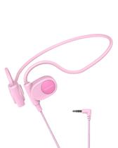 Fones de ouvido Mehomeli K2 Pro com fio para crianças com condução aérea rosa Fones de ouvido Mehomeli K2 Pro com fio para crianças com condução aérea rosa
