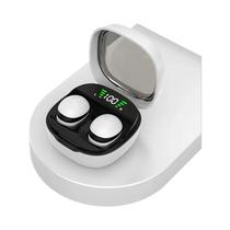 Fones De Ouvido Mini Invisíveis Bluetooth 5.3 HiFi Estéreo Sem Fio Com Redução De Ruído Para Xiaomi