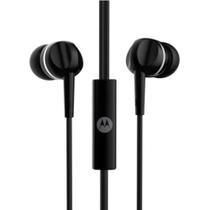 Fones De Ouvido Motorola Earbuds 105 Com Fio 1.2m - Preto Fones De Ouvido Motorola Earbuds 105 Com Fio 1.2m - Preto