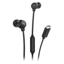 Fones De Ouvido Motorola Earbuds 3C-S Com Cabo USB-C Preto Fones De Ouvido Motorola Earbuds 3C-S Com Cabo USB-C Preto