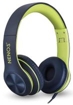 Fones de ouvido NENOS Kids Volume Limited Over Ear Lime