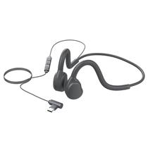 Fones de ouvido Open Ear Sport, faixa de pescoço com fio e microfone tipo C Fones de ouvido Open Ear Sport, faixa de pescoço com fio e microfone tipo C